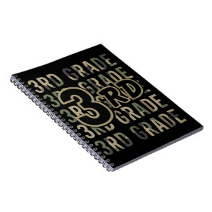 Cuaderno Equipo de Camuflaje 3er Grado Equipo Regreso a la 