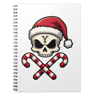 Cuaderno Equipo de Caramelo de Caña Calavera Navidad 2025 H