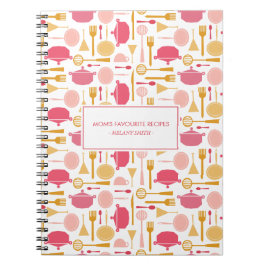 Cuaderno Equipo de cocina portátil recetas favoritas de mam