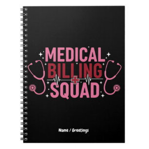 Cuaderno Equipo de Facturación Médica Divertido Regalo Orgu