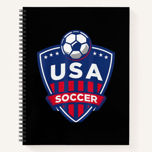 Cuaderno Equipo de fútbol de Estados Unidos (Anverso)