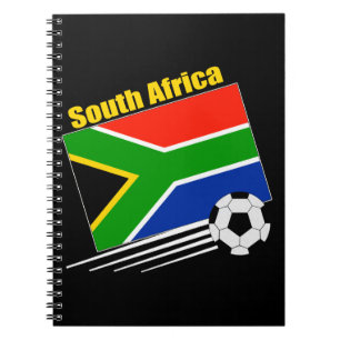 Cuaderno Equipo de fútbol de Suráfrica