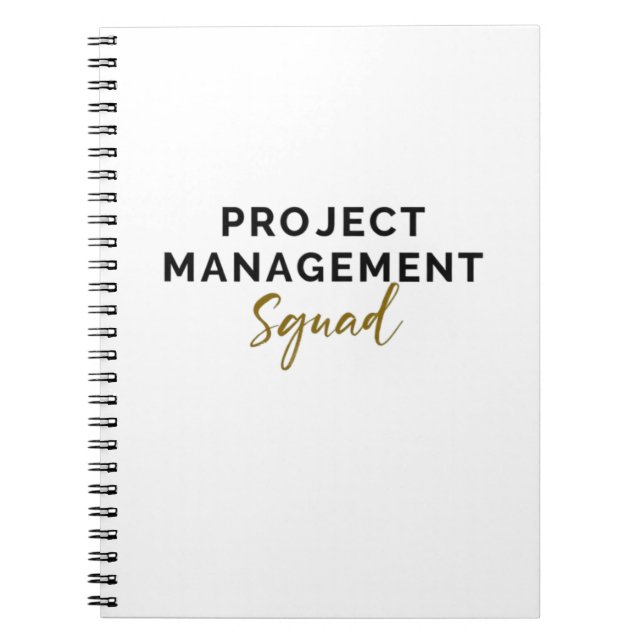 Cuaderno Equipo de Gestión de Proyectos  (Frente)