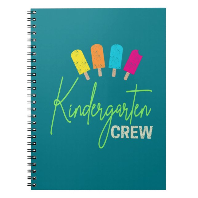 Cuaderno Equipo de guardería para la escuela de párvulos Ni (Frente)