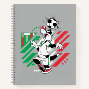 Cuaderno Equipo de Italia de fútbol gráfico de SYLVESTER™