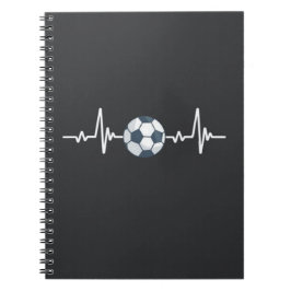 Cuaderno Equipo de jugador deportivo de regalos de fútbol d