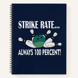 Cuaderno Equipo de la huelga de bolas de bolas
