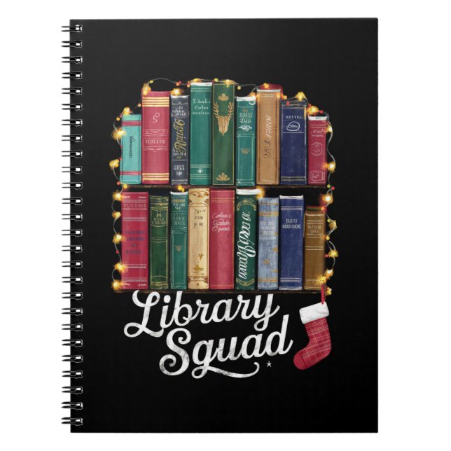 Cuaderno Equipo de lectura del escuadrón de la biblioteca a (Frente)