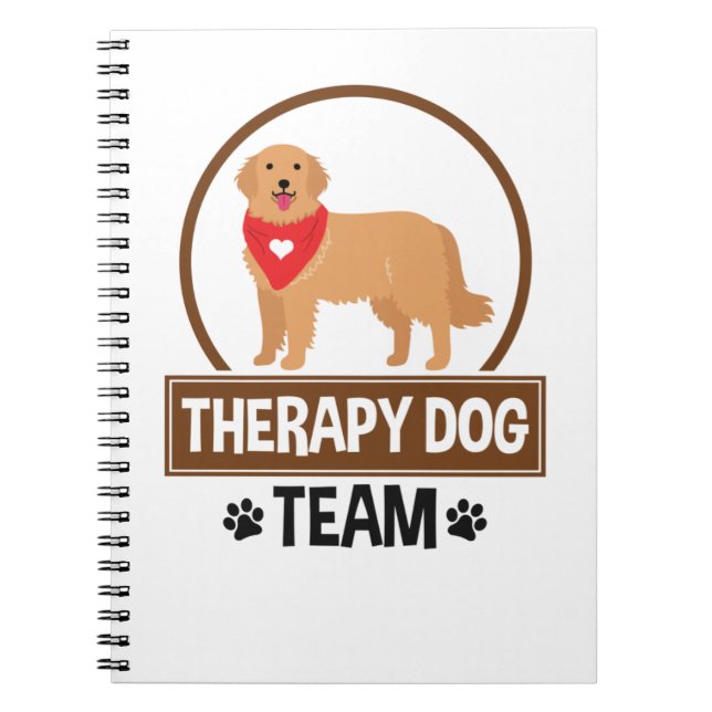 Cuaderno Equipo de Terapia del Perro (Frente)