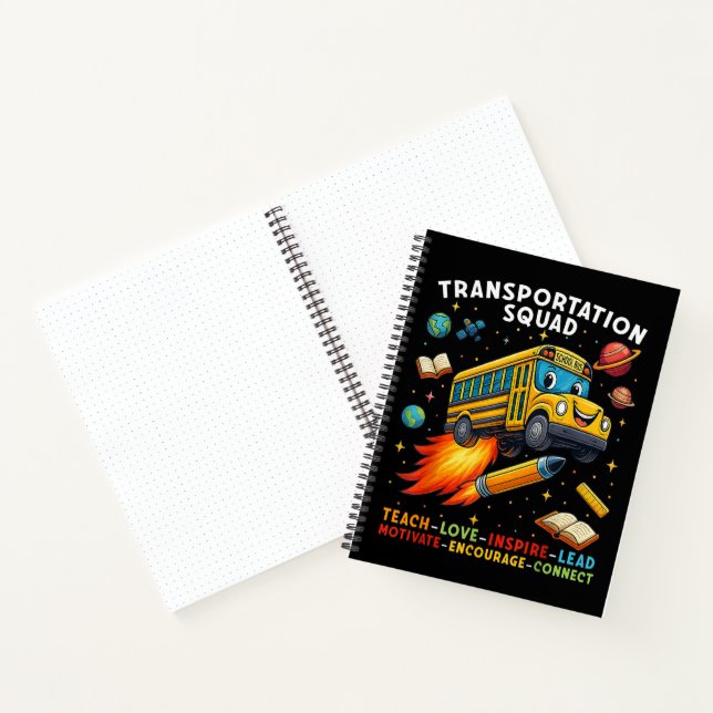 Cuaderno Equipo de Transporte Conductor de Autobús Escolar  (Interior)