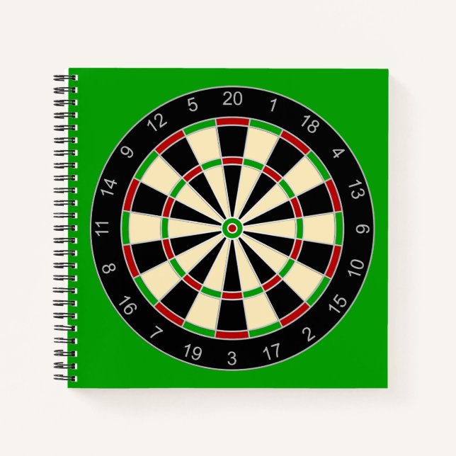 Cuaderno Equipo Deportivo - Diagrama de Dardos 1 (Anverso)