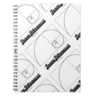 Cuaderno Equipo Fibonacci (espiral de Fibonacci)