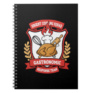 Cuaderno Equipo Gastronómico Escuadrón de Cocina Urgente Ch