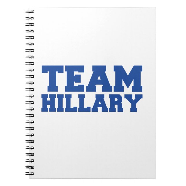 Cuaderno EQUIPO HILLARY CLINTON BLUE.png (Frente)