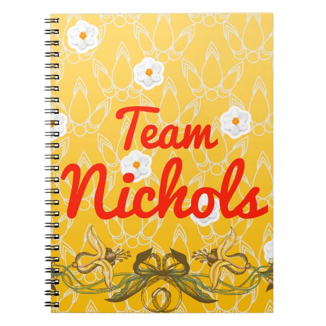 Cuaderno Equipo Nichols (Frente)