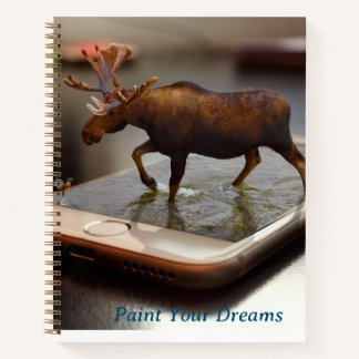 Cuaderno Equipo portátil 3D personalizado