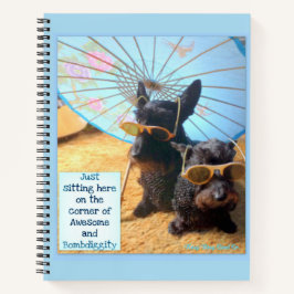 Cuaderno Equipo portátil alucinante y con bombas