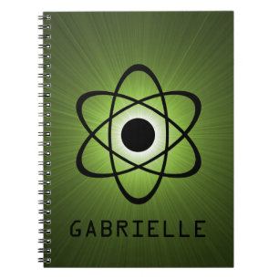 Cuaderno Equipo portátil atómico Nerdy, verde