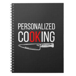 Cuaderno Equipo portátil de cocina personalizado