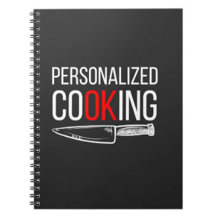 Cuaderno Equipo portátil de cocina personalizado