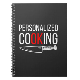 Cuaderno Equipo portátil de cocina personalizado