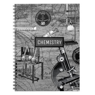 Cuaderno Equipo portátil de laboratorio de química de ép