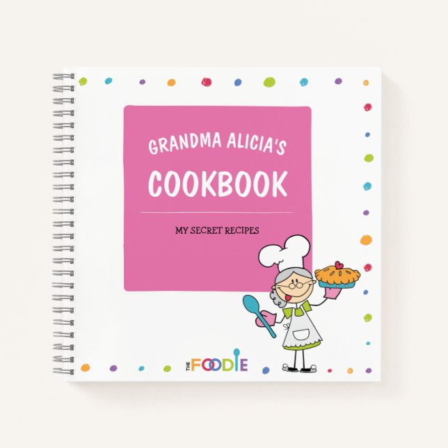 Cuaderno Equipo portátil de receta en blanco personalizado  (Anverso)