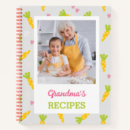 Cuaderno Equipo portátil de recetas de Cookbook personaliza