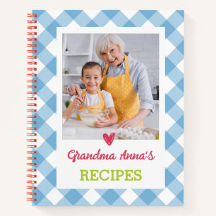 Cuaderno Equipo portátil de recetas de Cookbook personaliza
