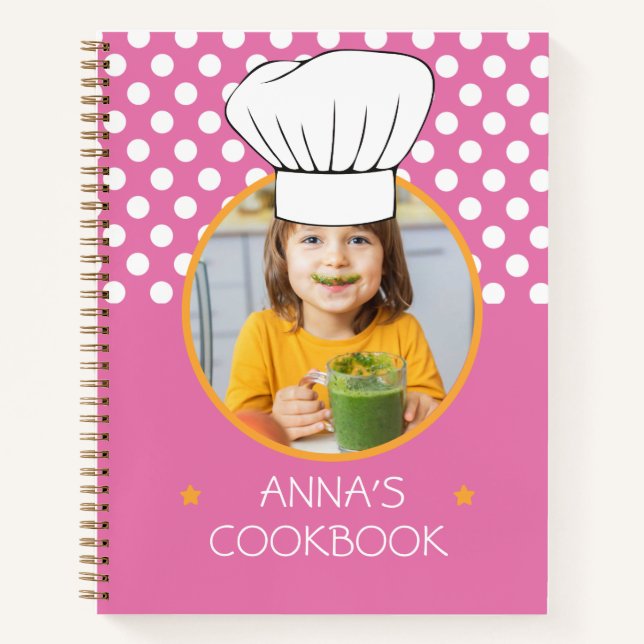 Cuaderno Equipo portátil de recetas de Cookbook personaliza (Anverso)
