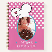 Equipo portátil de recetas de Cookbook personaliza
