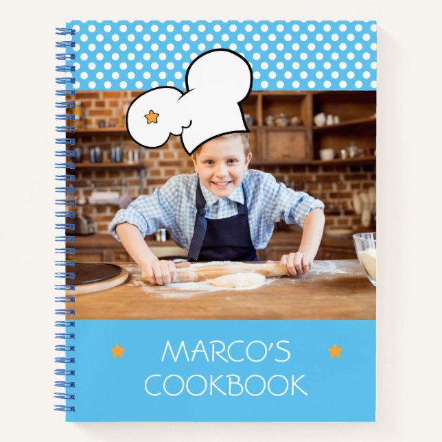 Cuaderno Equipo portátil de recetas de Cookbook personaliza (Anverso)