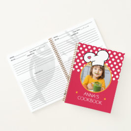 Cuaderno Equipo portátil de recetas de Cookbook personaliza