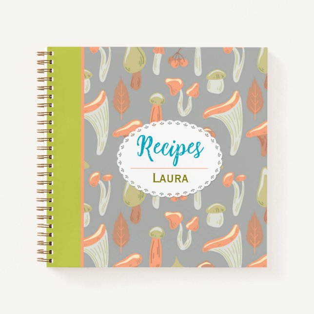 Cuaderno Equipo portátil de recetas personalizado (Anverso)