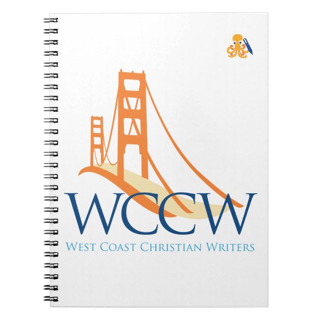 Cuaderno Equipo portátil/diario WCCW con mascota Goldie (Frente)