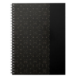 Cuaderno Equipo portátil elegante de geometría islámica