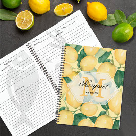 Cuaderno Equipo portátil elegante de la familia Lemons