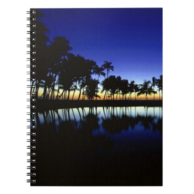 Cuaderno Equipo portátil-Hawaii al atardecer (Frente)