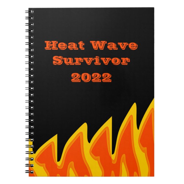 Cuaderno Equipo portátil Heat Wave Survivor 2022 (Frente)