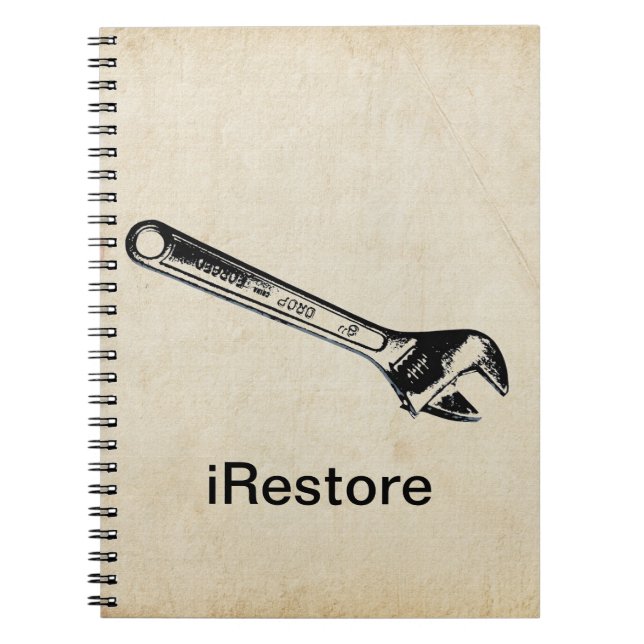 Cuaderno Equipo portátil iRestore Handyman (Frente)
