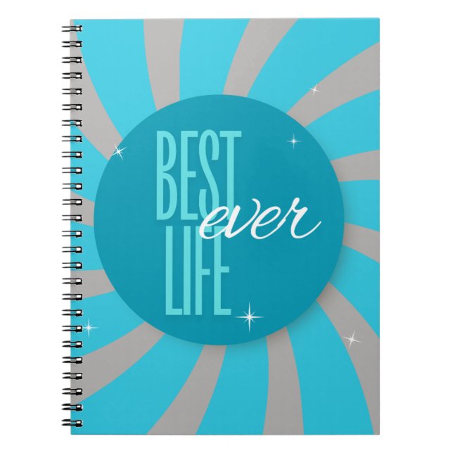Cuaderno Equipo portátil JW Best Life Ever (Frente)