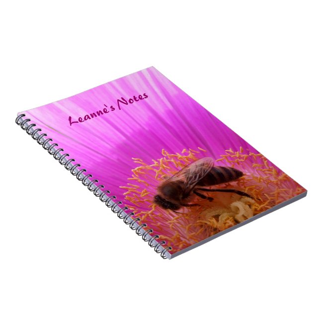Cuaderno Equipo portátil personalizado de Honey Bee (Lado Derecho)