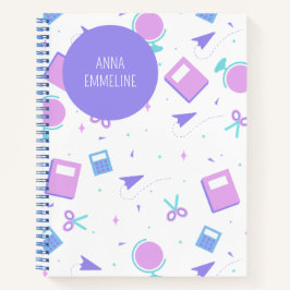Cuaderno Equipo portátil personalizado de vuelta a la escue