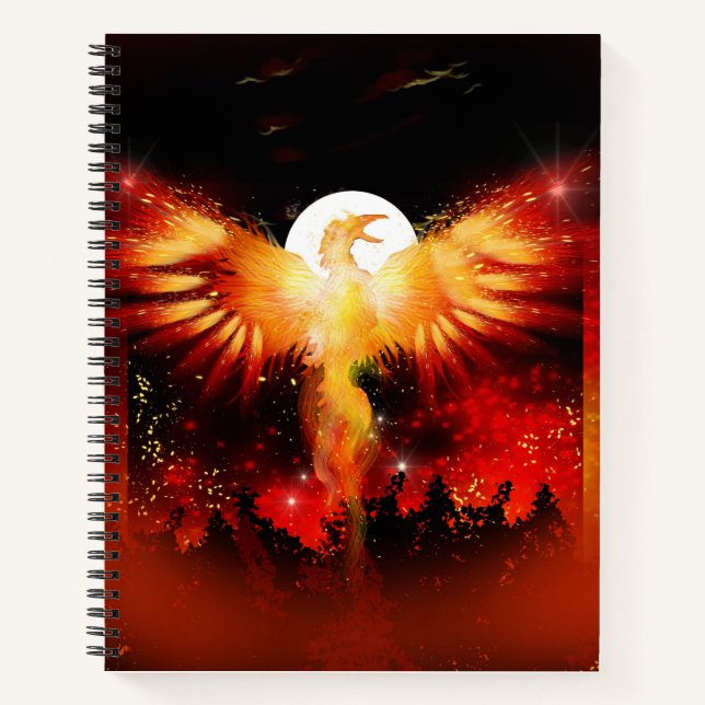 Cuaderno Equipo portátil Phoenix Rising (Anverso)