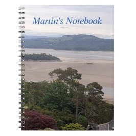 Cuaderno Equipo portátil Rainy Morecambe Bay