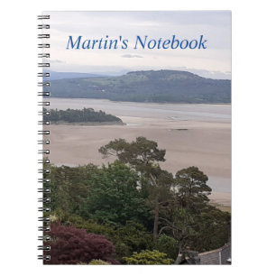 Cuaderno Equipo portátil Rainy Morecambe Bay