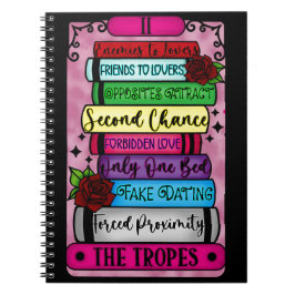 Cuaderno Equipo portátil Romance Tropes Tarot