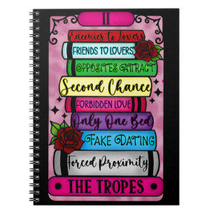 Cuaderno Equipo portátil Romance Tropes Tarot