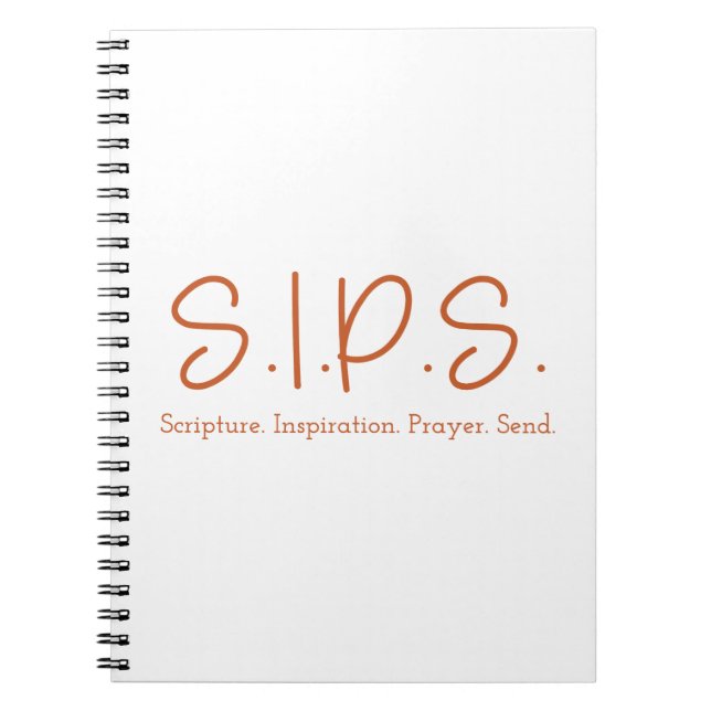 Cuaderno Equipo portátil S.I.P.S. - Naranja (Frente)