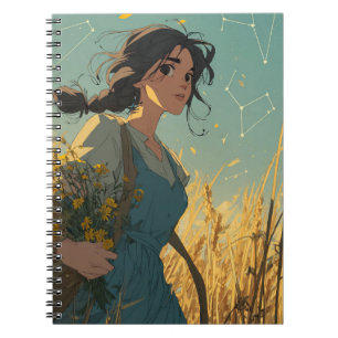 Cuaderno Equipo portátil Virgo Constellation Zodiac